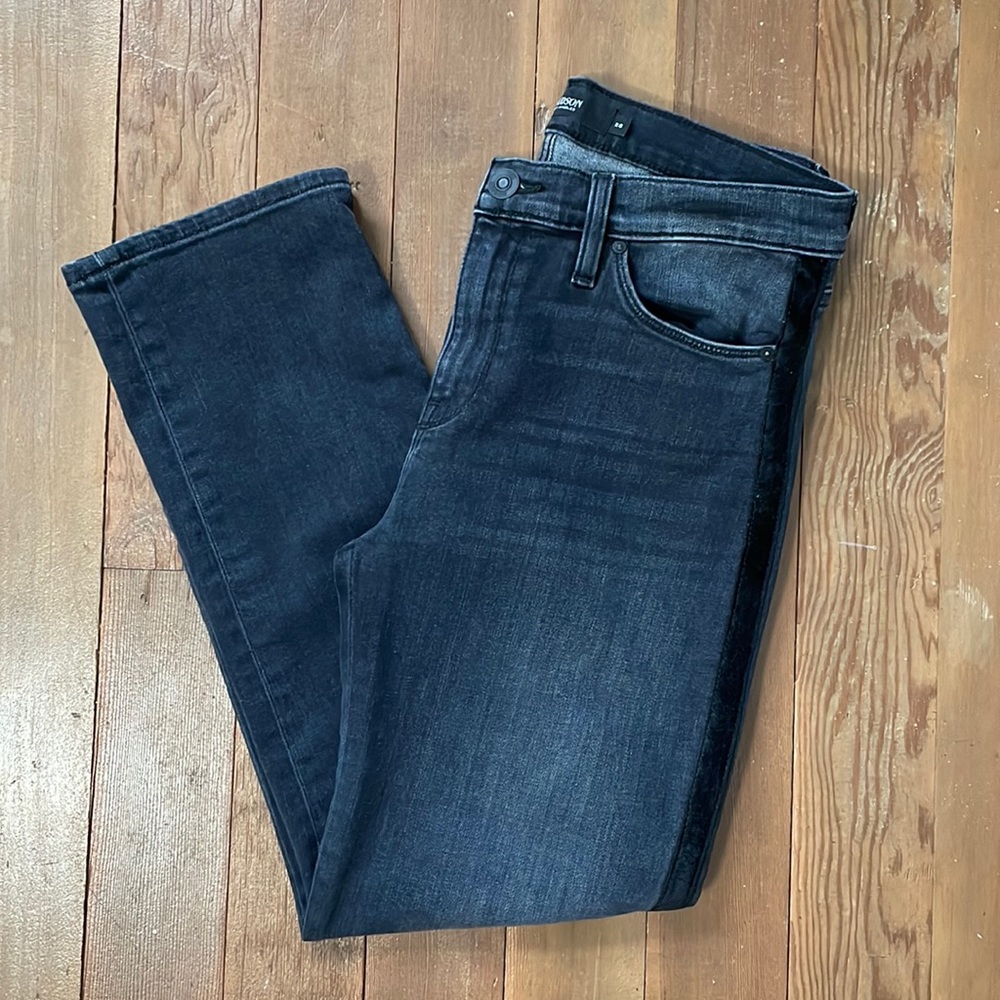 Hudson jeans nico strait black size 28
